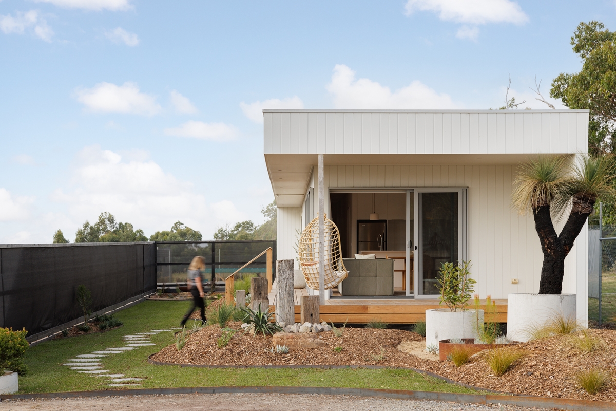 EcoLiving 3A on display at 1114 The Gurdies, Victoria.