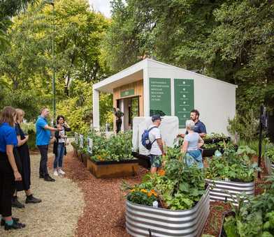 Sustainable garden can feed a family for a year